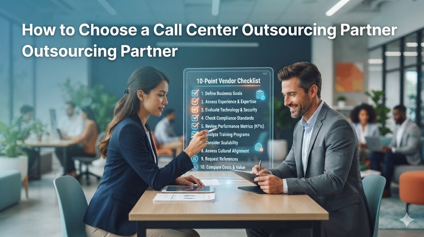 How to Choose a Call Center Outsourcing Partner: A 10-Point Vendor Checklist